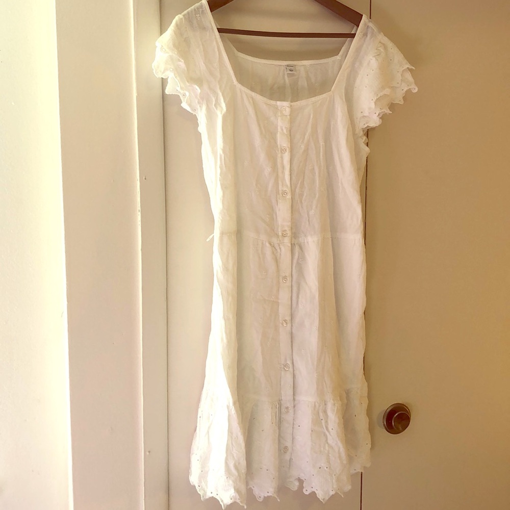 White Old Navy Dress